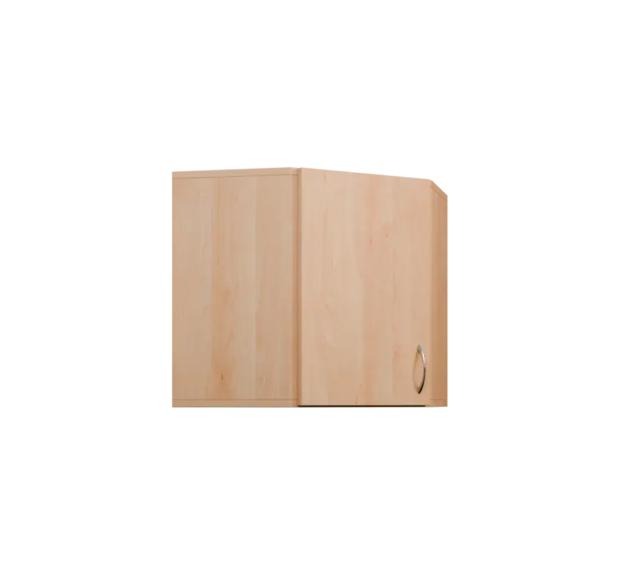 CHR5 - 40 horní skříňka, 1-dveřová, rohová, levá, 580x600x600, javor horský