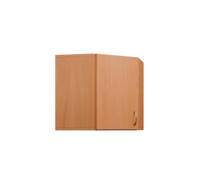 CHR5 - 40 horní skříňka, 1-dveřová, rohová, levá, 580x600x600, buk royal