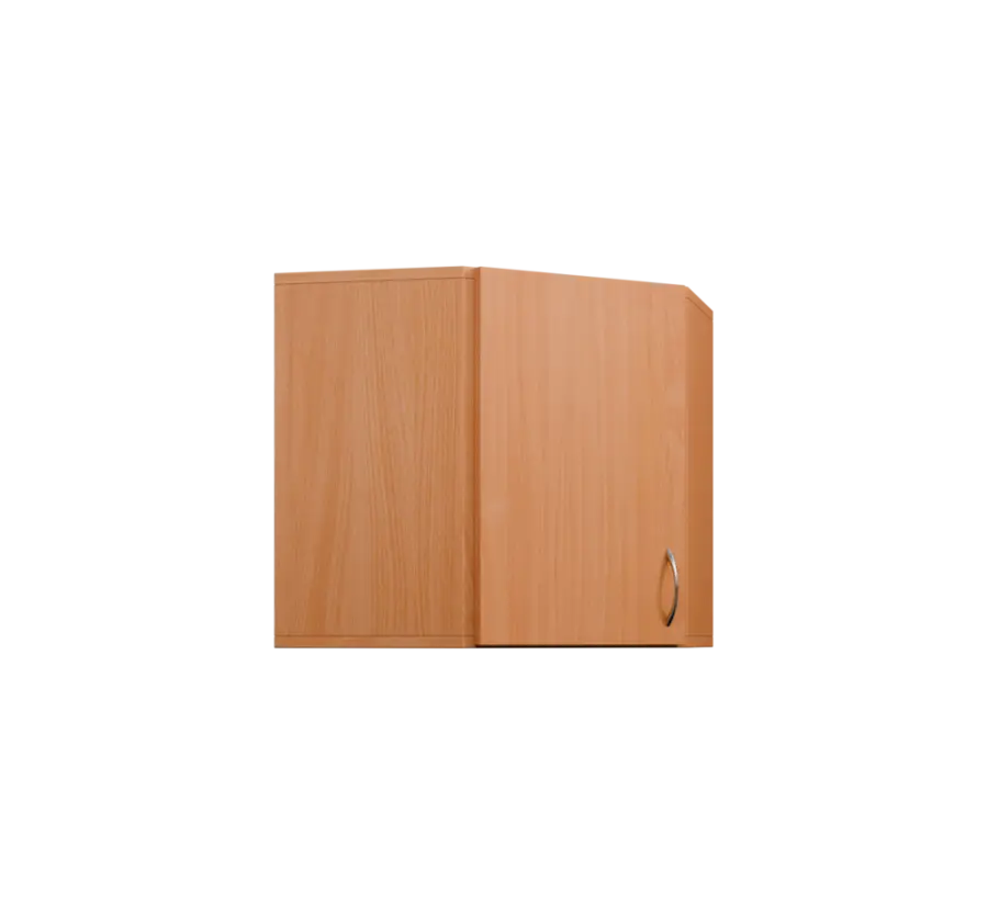 CHR5 - 40 horní skříňka, 1-dveřová, rohová, levá, 580x600x600, buk royal