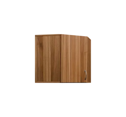 CHR5 - 40 horní skříňka, 1-dveřová, rohová, levá, 580x600x600, ořech světlý