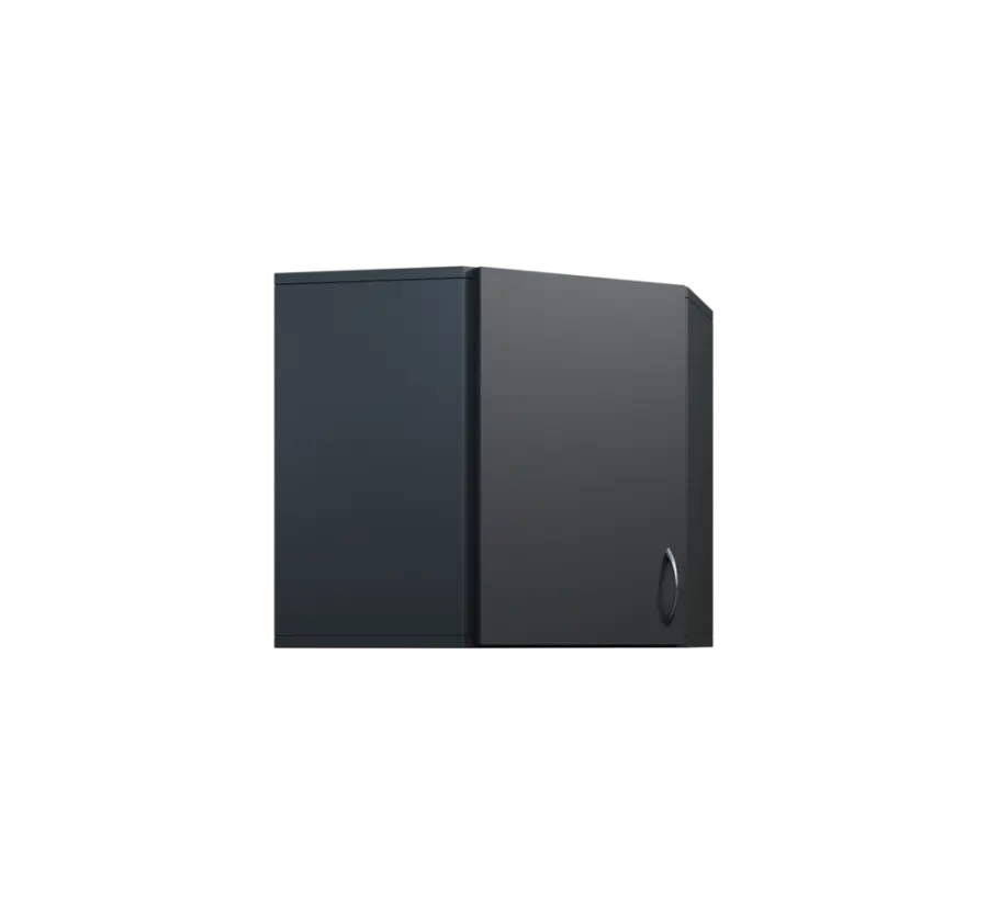 CHR5 - 40 horní skříňka, 1-dveřová, rohová, levá, 580x600x600, antracit