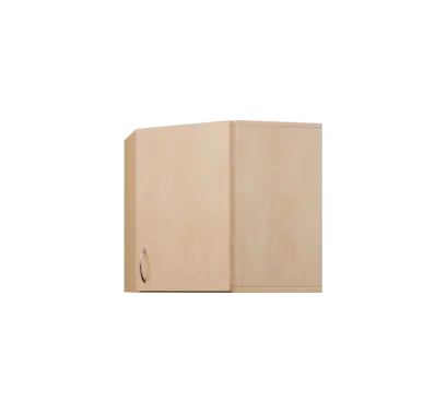 CHR5 - 40 horní skříňka, 1-dveřová, rohová, pravá, 580x600x600, bříza světlá CHR5 - 40 horní skříňka, 1-dveřová, rohová, pravá, 580x600x600, bříza světlá