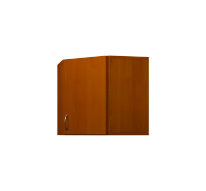 CHR5 - 40 horní skříňka, 1-dveřová, rohová, pravá, 580x600x600, třešeň šumavská CHR5 - 40 horní skříňka, 1-dveřová, rohová, pravá, 580x600x600, třešeň šumavská