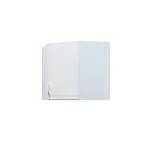 CHR5 - 40 horní skříňka, 1-dveřová, rohová, pravá, 580x600x600, bílá