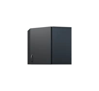 CHR5 - 40 horní skříňka, 1-dveřová, rohová, pravá, 580x600x600, antracit