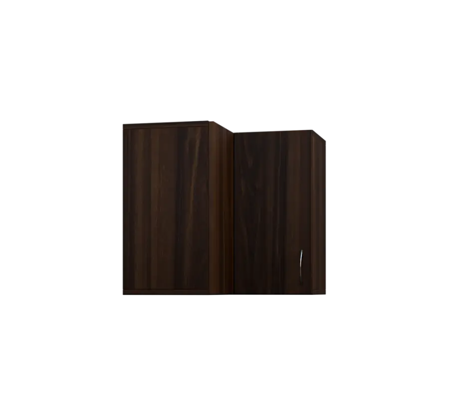 CHRD5 - 6 horní skříňka, 1-dveřová, rohová, levá, 580x600x600, ořech královský