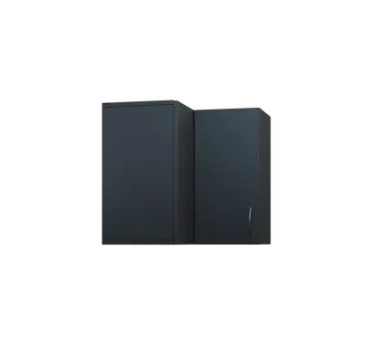 CHRD5 - 6 horní skříňka, 1-dveřová, rohová, levá, 580x600x600, antracit