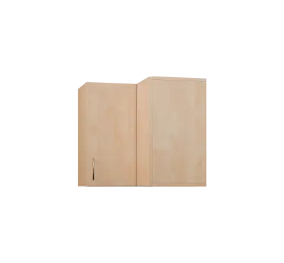 CHRD5 - 6 horní skříňka, 1-dveřová, rohová, pravá, 580x600x600, bříza světlá CHRD5 - 6 horní skříňka, 1-dveřová, rohová, pravá, 580x600x600, bříza světlá