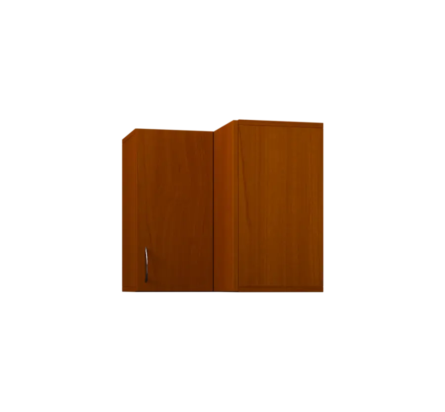 CHRD5 - 6 horní skříňka, 1-dveřová, rohová, pravá, 580x600x600, třešeň šumavská