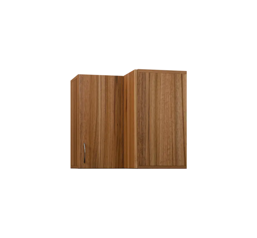 CHRD5 - 6 horní skříňka, 1-dveřová, rohová, pravá, 580x600x600, ořech světlý