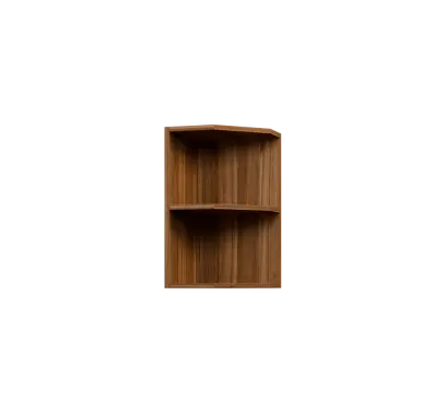 KHZ5 - 35 horní skříňka, rohová, policová, levá, 580x350x300, ořech světlý