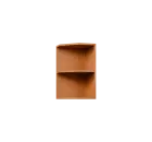 KHZ5 - 35 horní skříňka, rohová, policová, pravá, 580x350x300, buk royal