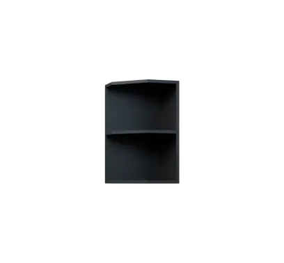 KHZ5 - 35 horní skříňka, rohová, policová, pravá, 580x350x300, antracit