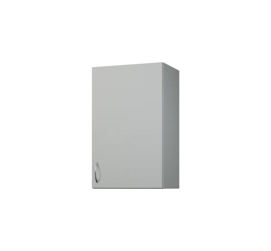CH - 45D horní skříňka, 1-dveřová, pravá, 730x450x300, šedá