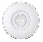 CIRKLE 1E multimediální centrum, bílé, 1x zásuvka