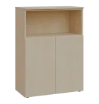 PPN 3 - 8DN skříň, 2-dveřová/nika, 1100x800x400, bříza světlá