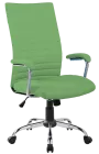 GRACE židle kancelářská, ekokůže zelená