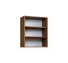 KH - 6N horní skříňka, nika, 730x600x300, ořech světlý