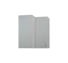 KHR - 50 horní skříňka, 1-dveřová, rohová, levá, 730x600x600, šedá