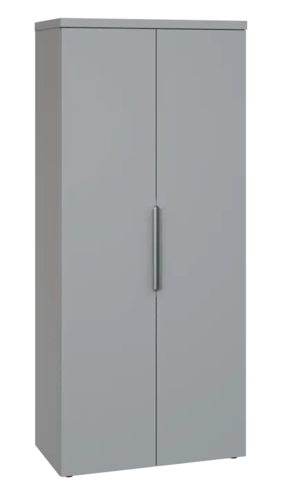 SIN 5 - 8D kancelářská skříň, 2-dveřová, 1820x800x400, šedá