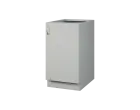 KS - 45D spodní skříňka, 1-dveřová, sokl, pravá, 870x450x600, šedá