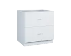 KS - 8Z22 spodní skříňka, 2-zásuvková, sokl, 870x800x600, bílá