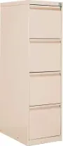 JP - 400 PR kartotéka 4-zásuvková, 1330x620x390 mm, béžová