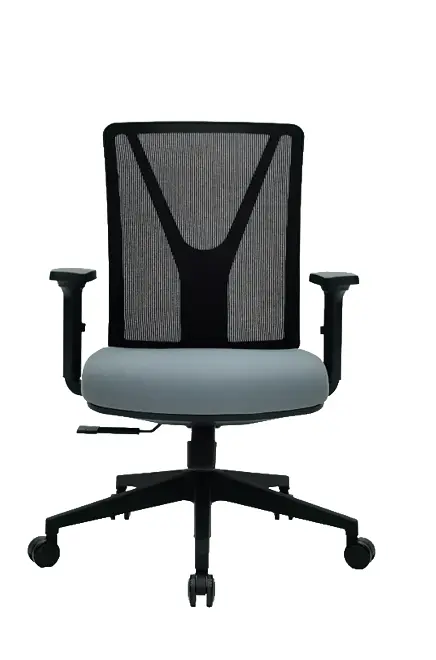 XENA kancelářská židle, kříž černý, černá