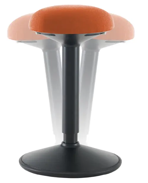 SPINE BALANCE, zdravotní balanční židle, oranžová