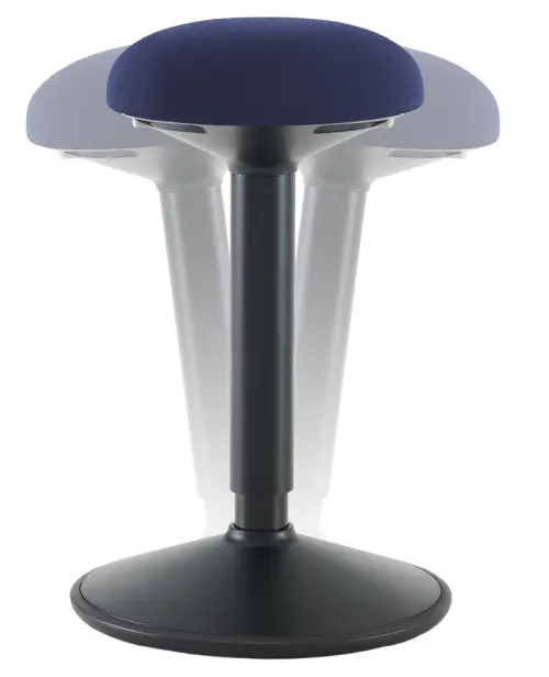 SPINE BALANCE, zdravotní balanční židle, tmavě modrá