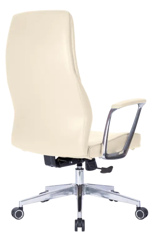 MEDI LUX, kancelářské křeslo, silikonová kůže MEDI SL krémová