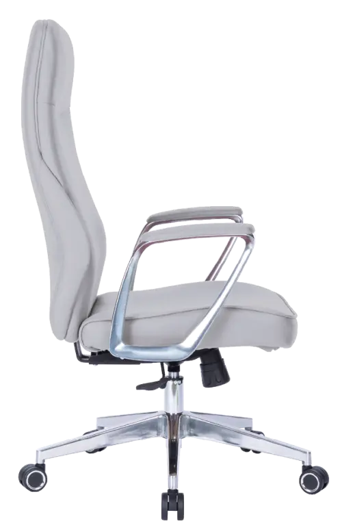 MEDI LUX, kancelářské křeslo, silikonová kůže MEDI SL šedá