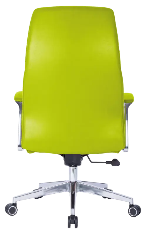 MEDI LUX, kancelářské křeslo, silikonová kůže MEDI SL jarní zeleň