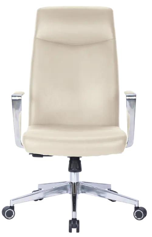 MEDI PURE, kancelářské křeslo, silikonová kůže MEDI SL krémová