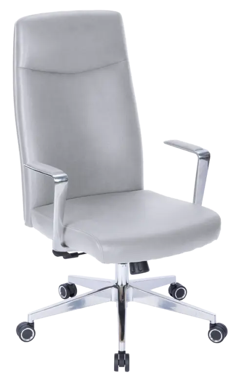 MEDI PURE, kancelářské křeslo, silikonová kůže MEDI SL šedá