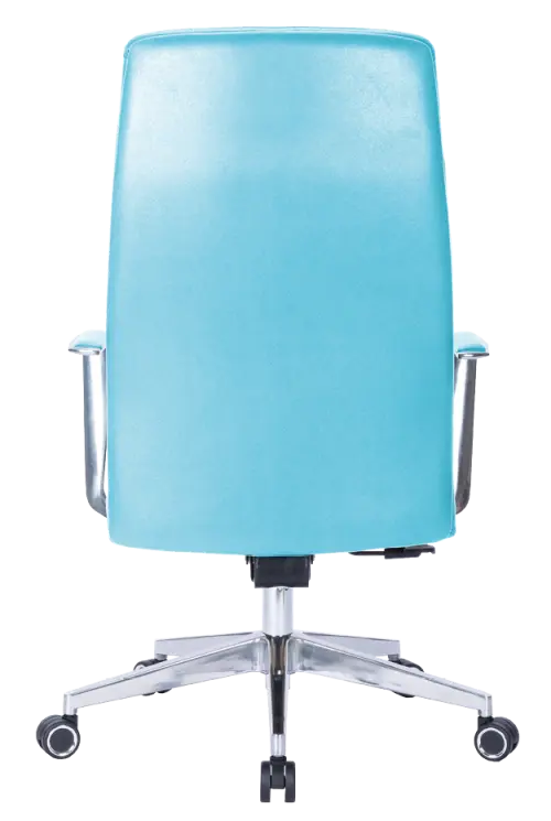 MEDI PURE, kancelářské křeslo, silikonová kůže MEDI SL světle tyrkysová