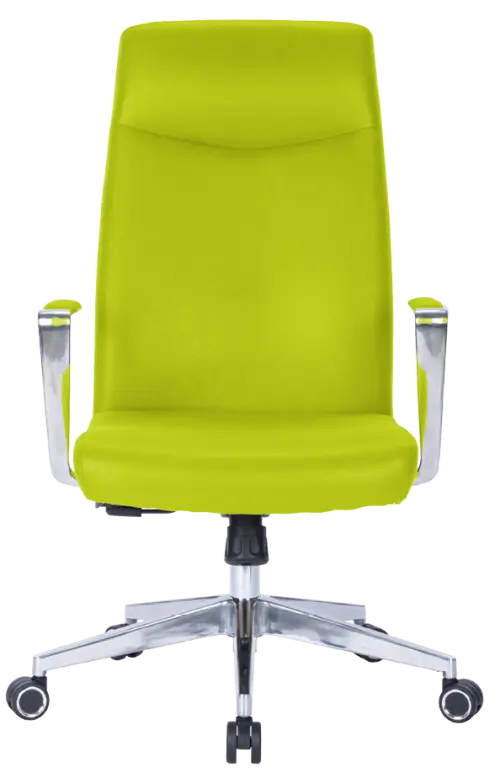 MEDI PURE, kancelářské křeslo, silikonová kůže MEDI SL jarní zeleň