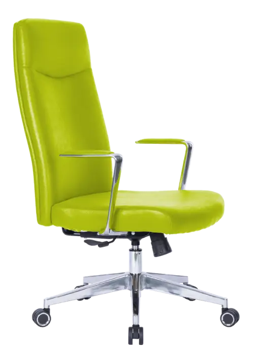MEDI PURE, kancelářské křeslo, silikonová kůže MEDI SL jarní zeleň