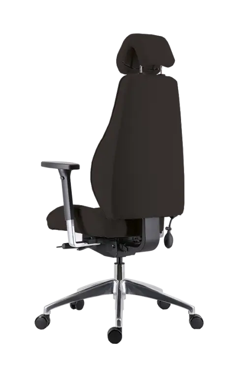 PRESTIGE, židle kancelářská, látka černá