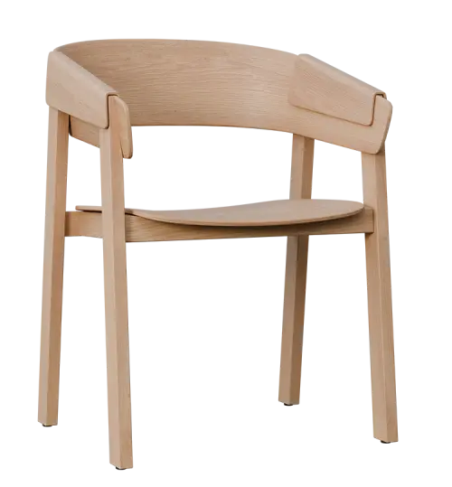 HARMONY, dřevěná konferenční, jídelní židle