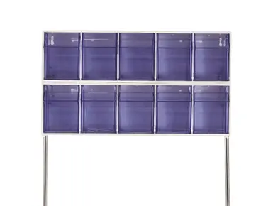 OVM BOX 10, výklopné boxy pro vozík OVM - 06 a OVM - 07