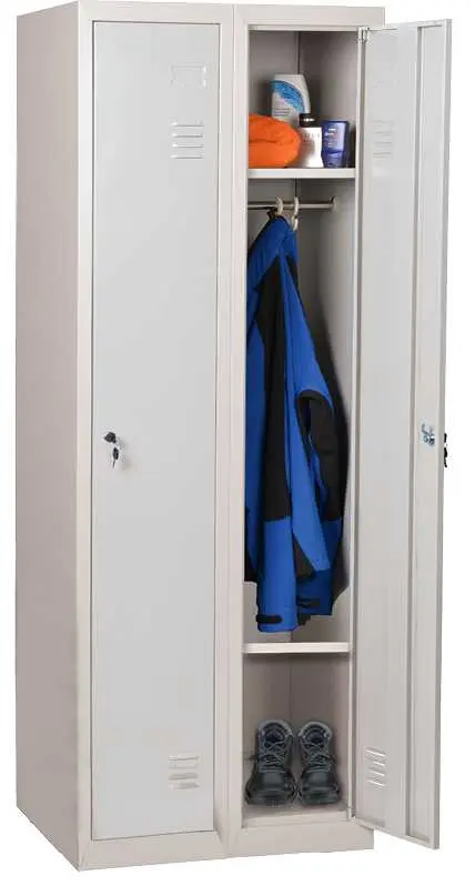 JP - 620 N skříň šatní 1850x600x500 mm, 2-dílná, šedá