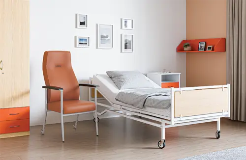 SENIOR LUX 600, konferenční seniorské křeslo, kostra stříbrná, MEDI SL, tyrkysová