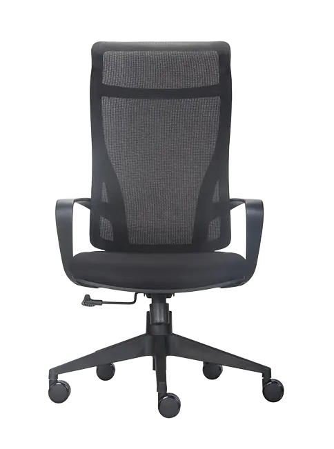 CORAL, kancelářská židle, černá