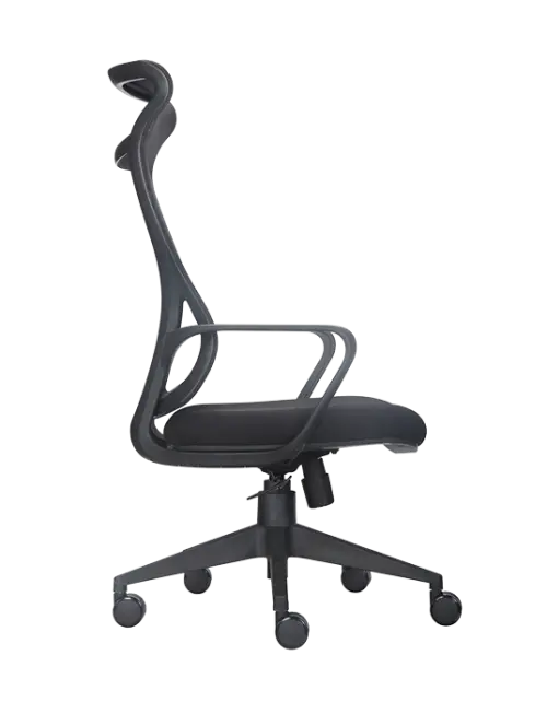 CORAL, kancelářská židle, černá