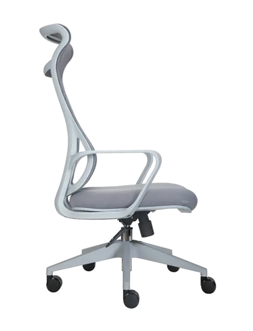 CORAL, kancelářská židle, šedá