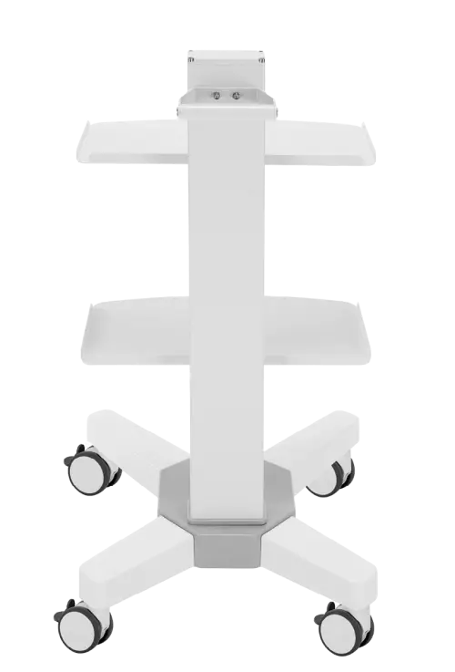 VPI - 12, výškově stavitelný přístrojový vozík, bílý