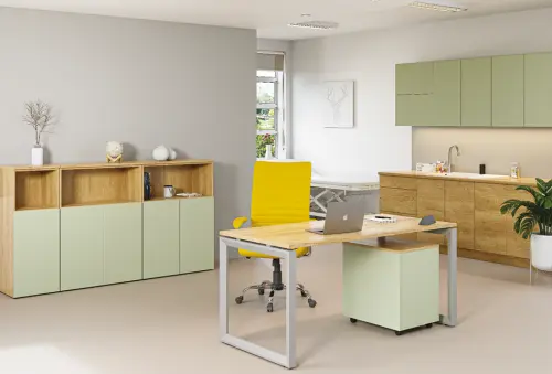 PPST 5 - 82 šatní skříň, 2-dveřová, tyč, 1800x800x600, olše jantar