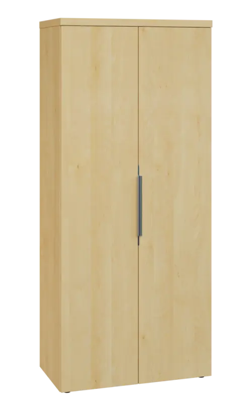 SISR 5 - 81 šatní skříň, 2-dveřová, výsuvné ramínko, 1820x800x400, javor horský
