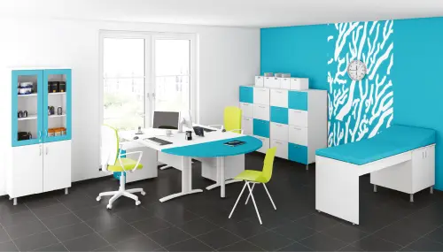 SH5 - 6D horní skříňka, 1-dveřová, levá, 580x600x300, šedá